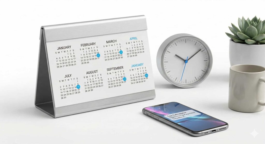 2026 quarterly estimated tax deadlines for 1099 contractors