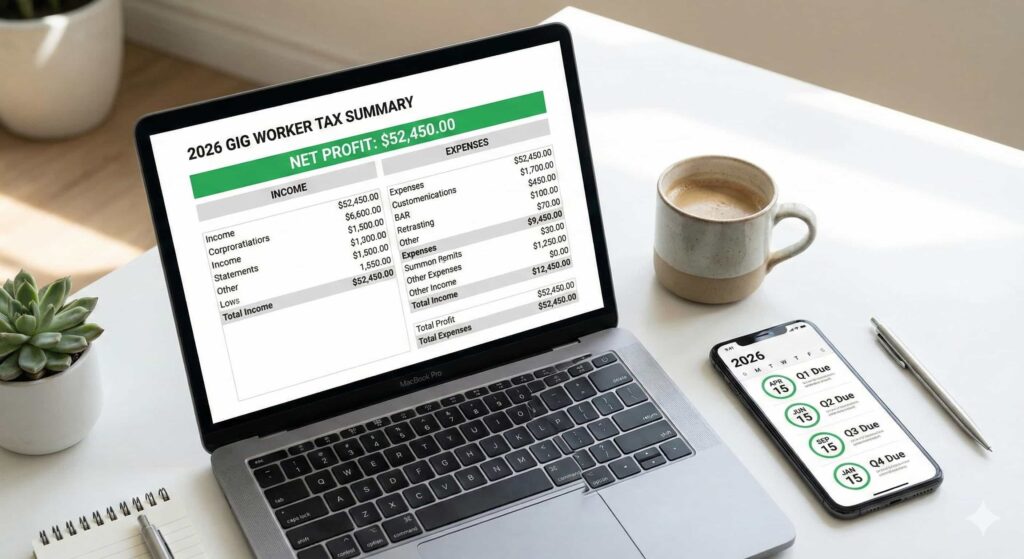 Master guide for 1099 gig worker tax in 2026