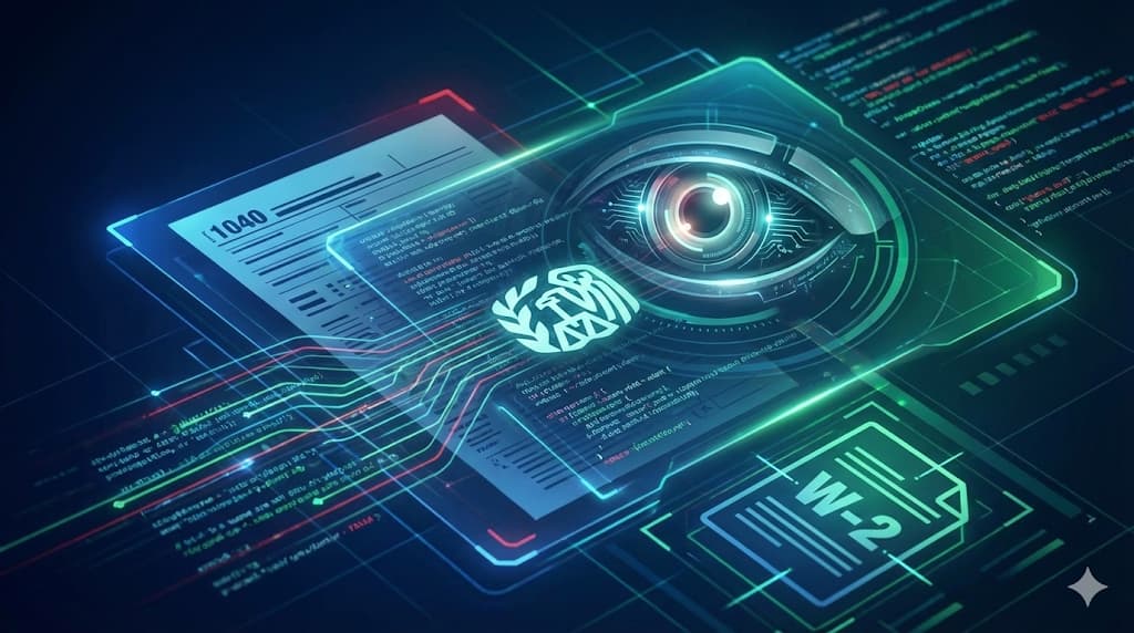 2026 IRS AI auditing system interface scanning tax documents for 1099 independent contractor compliance